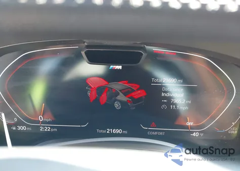 2021 BMW 740I из США, поврежденный, VIN WBA7T2C0XMCF05139